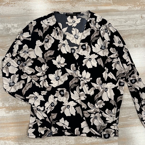 Banana Republic Cross Front Blouse - Picture 2 of 4